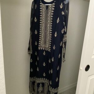 Bareeze chiffon 3 piece dress